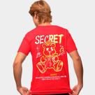 Camisa Camiseta Genuine Grit Masculina Estampada Algodão 30.1 Secret Keep Happy