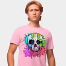 Camisa Camiseta Genuine Grit Masculina Estampada Algodão 30.1 Skull Color