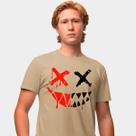 Camisa Camiseta Genuine Grit Masculina Estampada Algodão 30.1 Smile X