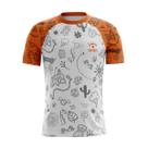 Camisa Camiseta Manga Curta Casual Infantil Sertões Aventura