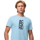 Camisa Camiseta Masculina Estampada Agro 100% Algodão Fio 30.1 Penteado