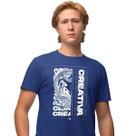 Camisa Camiseta Masculina Estampada Creativa 100% Algodão Fio 30.1 Penteado