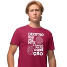 Camisa Camiseta Masculina Estampada Decifro Sua Mente 100% Algodão Fio 30.1 Penteado
