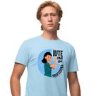 Camisa Camiseta Masculina Estampada Lute Como uma Professora 100% Algodão Fio 30.1 Penteado