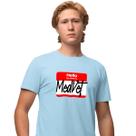 Camisa Camiseta Masculina Estampada My Name is Med Vet 100% Algodão Fio 30.1 Penteado