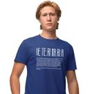 Camisa Camiseta Masculina Estampada Veterinaria 100% Algodão Fio 30.1 Penteado