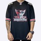 Camisa Camiseta Oversized Raiders Unissex