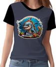 Camisa Camiseta Tshirt Chefe Golfinho Cozinheiro Cozinha 2