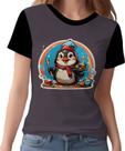 Camisa Camiseta Tshirt Chefe Pinguim Cozinheiro Cozinha 3