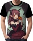 Camisa Camiseta Tshirt Halloween Vampira Sangue Fantasia 3