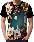 Camisa Camiseta Tshirt Natal Festas Decorações Árvores HD 2