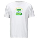Camisa Camiseta Unissex Brasil Rumo Ao Hexa Futebol Copa Do Mundo 2026 Confortável Tendência