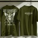 Camisa Camiseta Unissex City Of Los Angeles Blusa StreetWear Feminina Masculina 100 algodão Camisa Camiseta Unissex City Of Los Angeles Blusa StreetWear Feminina Masculina 100 algodão