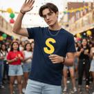 Camisa Camiseta Unissex Fantasia Alvin E Os Esquilos Simon Theodore Grupo Carnaval Algodão Casual Confortavel