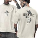 Camisa Camiseta Unissex Guns N Roses Hard Rock Banda Música Algodão Confortavel Estilosa Casual