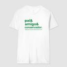 Camisa Camiseta Unissex Pai Amigo Conservador 100 Algodão Confortavel Casual