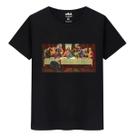 Camisa Camiseta Unissex Santa Ceia Jesus Cristo Religioso Religião Cristã Cristianismo Algodão Confortavel Casual