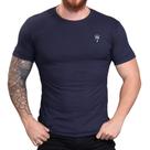 Camisa canelada Masculina Slim justa