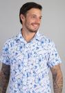 Camisa Casual Abstract Flowers Camisa Casual Abstract Flowers