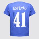 Camisa Chelsea Estêvão N 41 Juvenil Azul