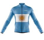 Camisa Ciclismo Copa Argentina Manga Longa Decole Uv Bike
