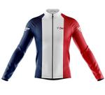 Camisa Ciclismo Copa França Manga Longa Decole Uv Bike -