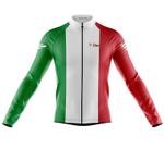 Camisa Ciclismo Copa Itália Manga Longa Decole Uv Bike Mtb Camisa Ciclismo Copa Itália Manga Longa Decole Uv Bike Mtb