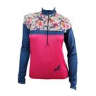 Camisa Ciclismo Feminina Be Fast Manga Longa Felinos F2 Bike Mtb