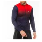 Camisa Ciclismo Free Force Classic Journey Azul e Vermelho