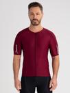 Camisa Ciclismo Masculina Fit Pro Bordô Savancini (4110)