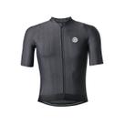 Camisa ciclismo masculina Mauro Ribeiro Fiber 2.0 slim preta