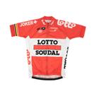 Camisa Ciclismo Masculina Refactor World Tour Lotto Soudal Manga Curta