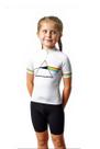 Camisa Ciclismo Pink Floyd Branco Infantil Manga Curta Bike Uv Mtb