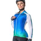 Camisa Ciclista Poker Zíper Total Feminina