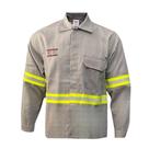 Camisa cinza nr10 faixa verde tam. gg uniformizar Camisa cinza nr10 faixa verde tam. gg uniformizar