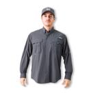 Camisa Classic Plus Chumbo - Mar Negro Camisa Classic Plus Chumbo - Mar Negro