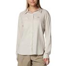 Camisa Columbia P Feminina de Botão Silver Ridge - Areia