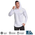 Camisa Com Capuz Segunda Pele Térmica Com Proteção UV Lisa Esporte