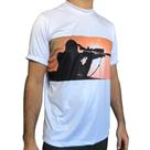 Camisa com Proteção UV Atirador Manga Curta - Raju Camisa com Proteção UV Atirador Manga Curta - Raju