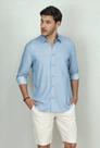 Camisa Confort Manga Longa Azul Dlz Denim D29883