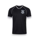 Camisa Corinthians Black Series Dry Preta Masculina -