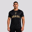 Camisa Corinthians Brasil Dry Preta e Dourada Camisa Corinthians Brasil Dry Preta e Dourada