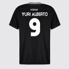 Camisa Corinthians CP 9 Yuri Alberto Infantil Preta