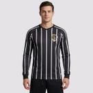 Camisa Corinthians CP Manga Longa Preta Camisa Corinthians CP Manga Longa Preta
