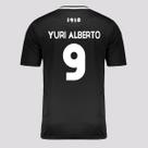 Camisa Corinthians CP Preta 9 Yuri Alberto