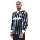 Camisa Corinthians Kalunga 1990 Retrô Manga Longa