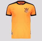 Camisa Corinthians Masculina Casual Laranja e Preta Edição SCCP