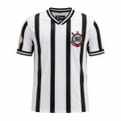 Camisa Corinthians Retrô 1971 Tradição Alvinegra - Masculino Tamanho:MCor:Branco/Preto