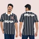 Camisa Corinthians Retrô Kalunga Campeão 1990 Polo Masculina