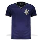 Camisa Corinthians Roxa Casual Torcedor Masculina Oficial